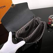 Louis Vuitton Pochette Metis Monogram Empreinte leather Black M41487 - 5