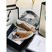 gucci mickey shoes brown - 4