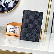 lv black damier wallet - 1