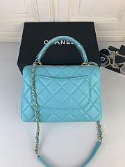 CHANEL blue bag - 5