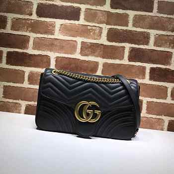 Gucci GG Marmont Medium Matelassé Shoulder Bag 443496 DRW3T 1000