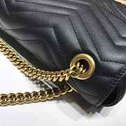 Gucci GG Marmont Medium Matelassé Shoulder Bag 443496 DRW3T 1000 - 4