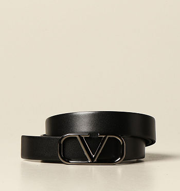 Valentino All Black Belt 