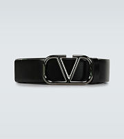 Valentino All Black Belt  - 4