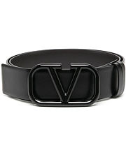Valentino All Black Belt  - 5