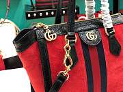 Fancybags Gucci Ophidia GG Small Tote Bag Style ‎547551 Red - 5