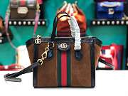 Fancybags Gucci Ophidia GG Small Tote Bag Style ‎547551 Brown - 1