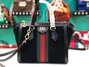 Fancybags Gucci Ophidia GG Small Tote Bag Style ‎547551 Black - 1
