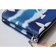 LOUIS VUITTON ESCALE POCHETTE DOUBLE ZIP POUCH M69124 - 4