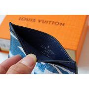 LOUIS VUITTON ESCALE CARD HOLDER BLUE - 4