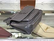 YSL Small Niki Calfskin Leather style 533037 Grey - 6