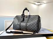 LV KEEPALL Monogram Eclipse canvasBANDOULIÈRE 45 M40569 - 1