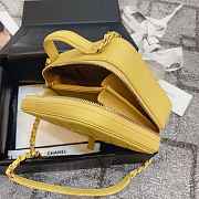 Fancybags Chanel Vanity Bag in yellow - 4