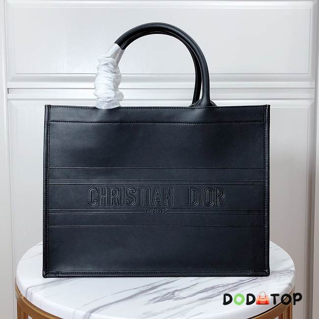 Dior Book Tote Black 36.5cm  - 1