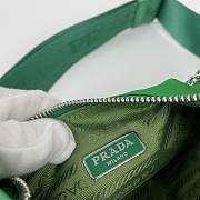  PRADA NYLON HOBO BAG IN GREEN - 3