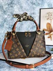 louis vuitton original monogram v tote BB M43976 black - 1