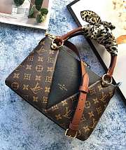 louis vuitton original monogram v tote BB M43976 black - 2