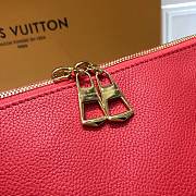 LV V TOTE MM M43957 RED - 5