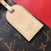 LV V TOTE MM M43957 RED - 4
