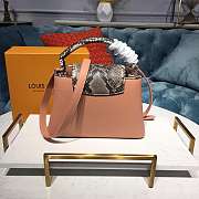 LV Capucines BB Pink - 4