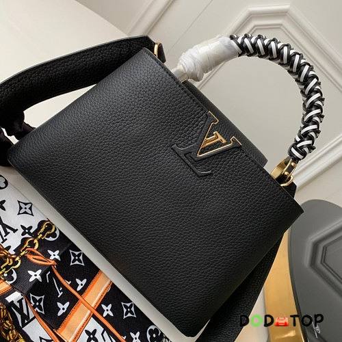 LOUIS VUITTON CAPUCINES BB BLACK - 1