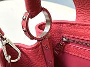 LV CAPUCINES MINI M55987 Dragon Fruit Pink - 5