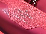 LV CAPUCINES MINI M55987 Dragon Fruit Pink - 4