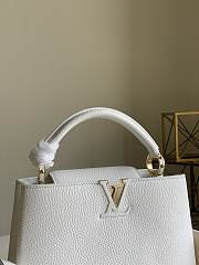 LV CAPUCINES BB M55832 Snow White - 3