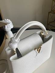 LV CAPUCINES BB M55832 Snow White - 4