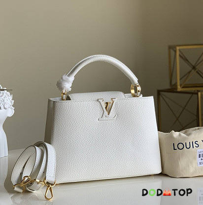 LV CAPUCINES BB M55832 Snow White - 1