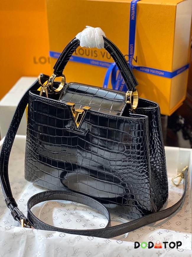 LV Capucines BB Black 27x 18x 9 cm  - 1