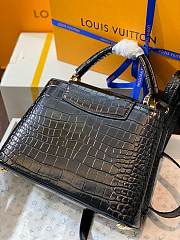 LV Capucines BB Black 27x 18x 9 cm  - 6