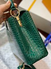 LV Capucines BB green 27x 18x 9 cm - 3