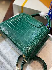 LV Capucines BB green 27x 18x 9 cm - 5