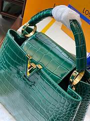 LV Capucines BB green 27x 18x 9 cm - 6