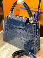 LV Capucines BB Blue 27x 18x 9 cm - 5