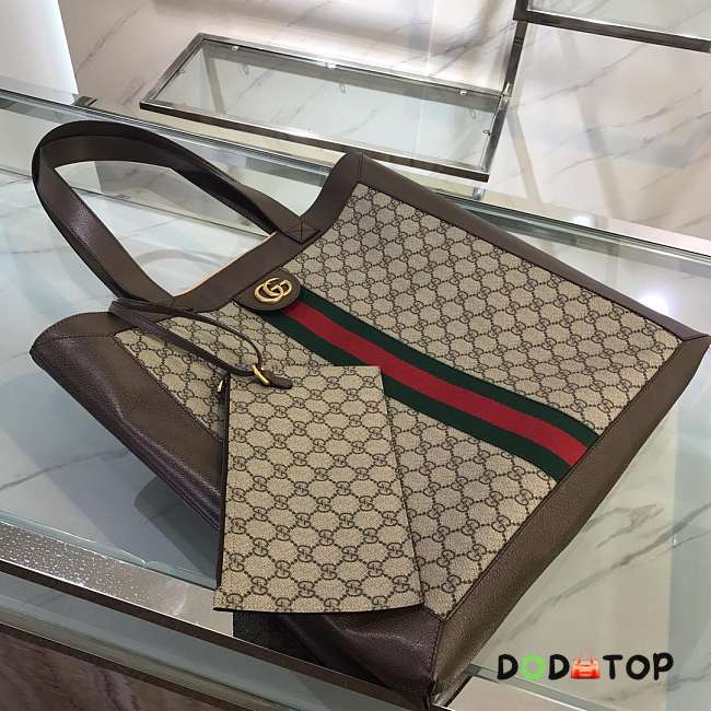 Gucci Ophidia GG Supreme Tote  - 1