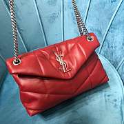 YSL Saint Laurent Loulou in red 29CM - 5