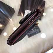 Chanel Black Gold Hardware Wallet 82288# - 2