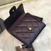 Chanel Black Gold Hardware Wallet 82288# - 4