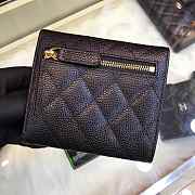 Chanel Black Gold Hardware Wallet 82288# - 6