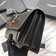 YSL Black Smooth Leather Sunset #441971 - 2