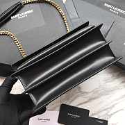YSL Black Smooth Leather Sunset #441971 - 3
