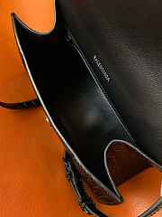  Balenciaga Hourglass S Black Tote Bag - 4