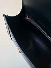  Balenciaga Hourglass S Tote Bag Black - 3