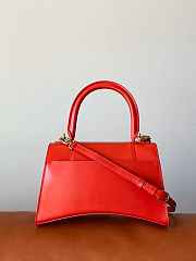 Balenciaga Hourglass S Tote Bag Red - 6