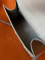 Balenciaga Hourglass S Grey Tote Bag - 4