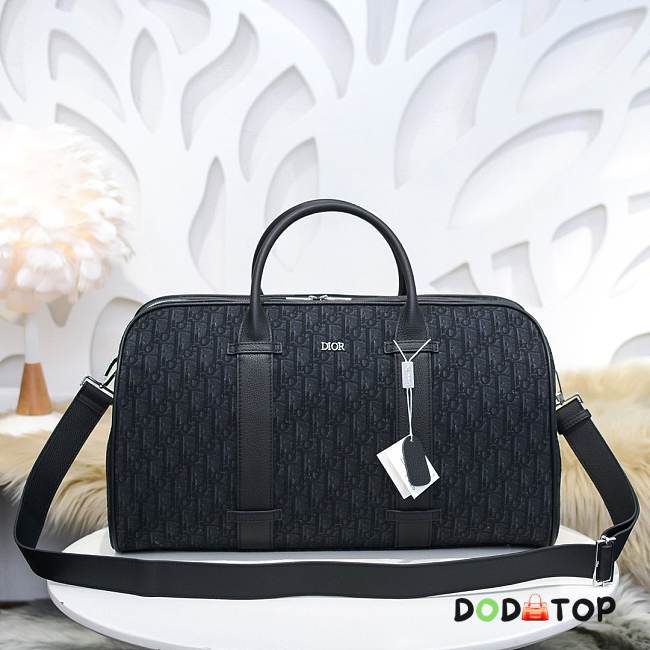 Dior Oblique Black travel bag - 1