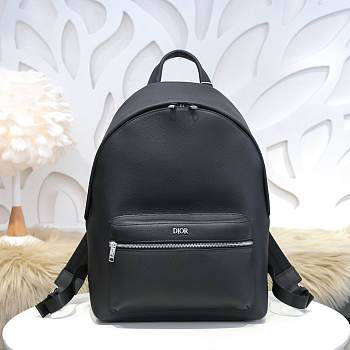 Dior Black Leather Backpack