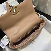 CC original lambskin Chanel 19 Beige - 5